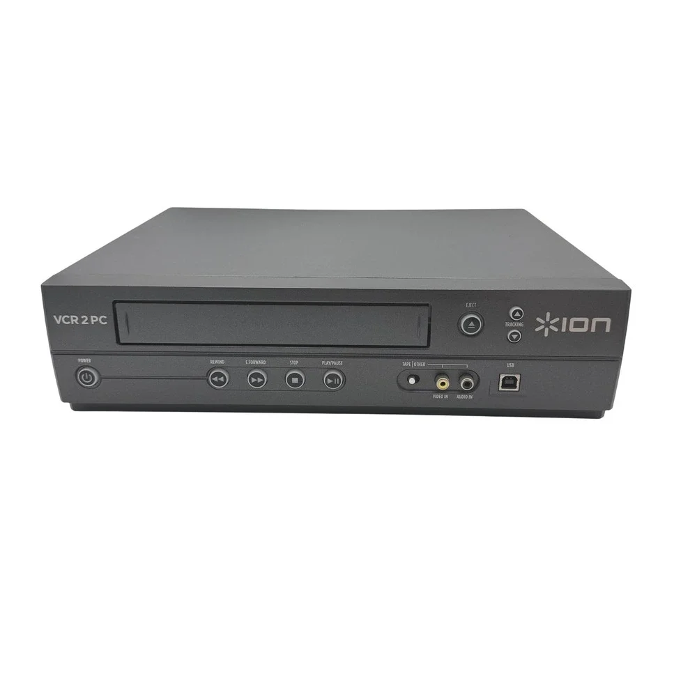 ION VCR 2 PC Video Conversion System Black VHS to Digital Converter